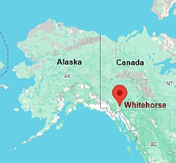 Whitehorse, dove si trova