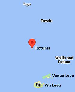 Rotuma, dove si trova