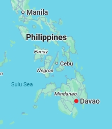 Davao, dove si trova