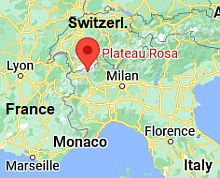 Plateau Rosa, dove si trova
