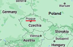 Praga, dove si trova
