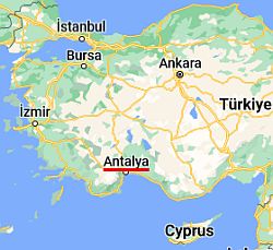 Antalya, dove si trova