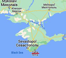 Yalta, dove si trova
