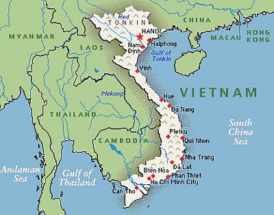 Mappa - Vietnam