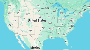Atlanta, posizione nella mappa